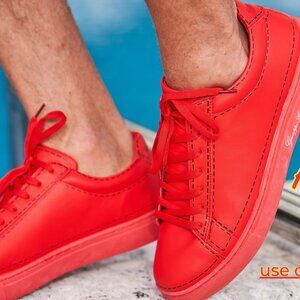 Leather Sneaker by Giuseppe Annunziata